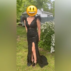 Portia & Scarlet Elegant Black Evening Dress